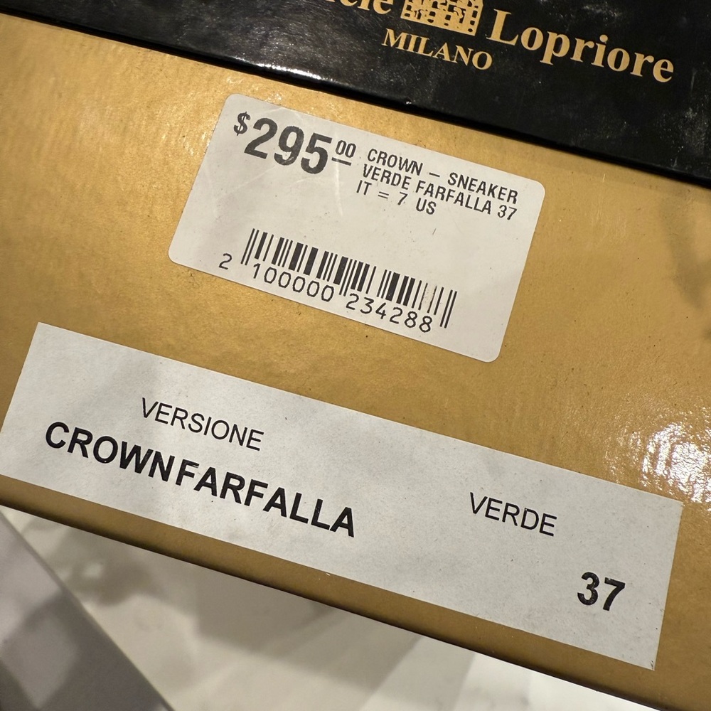 Crownfarfalla Verde Sneakers - Picture 2 of 15